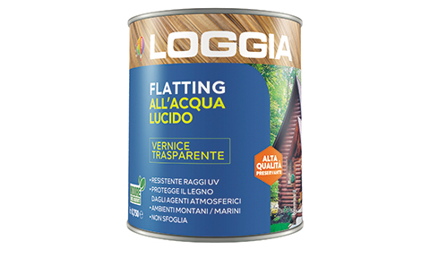 Flatting ecocompatibile all'acqua, atossico, inodore