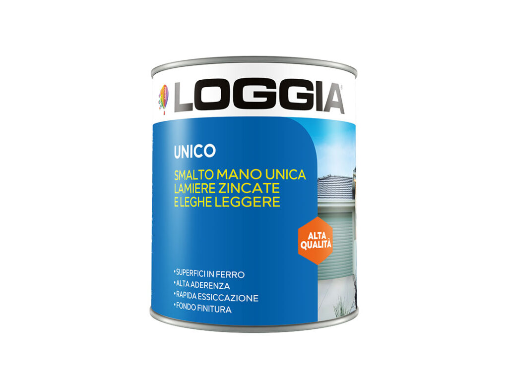 Single-coat synthetic urethane enamel for galvanised sheet metal and light alloys.