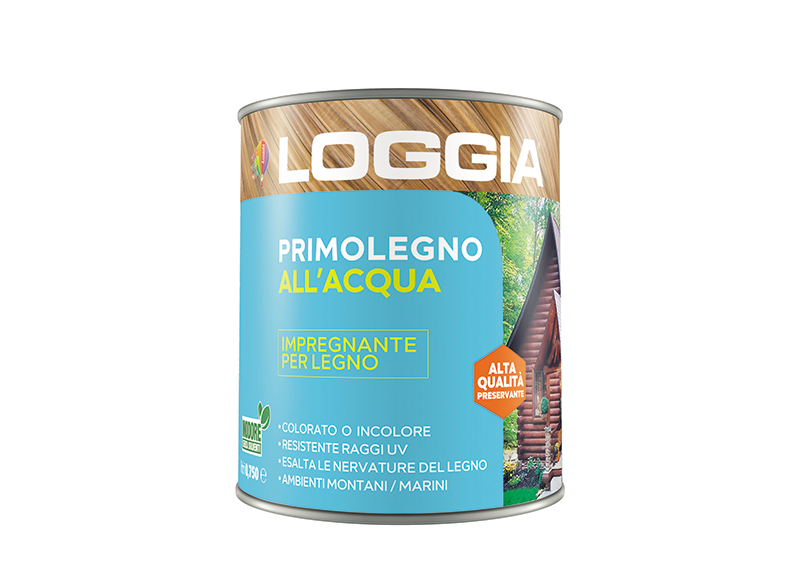 Primo Legno Impregnante all'Acqua - Loggia Industria Vernici