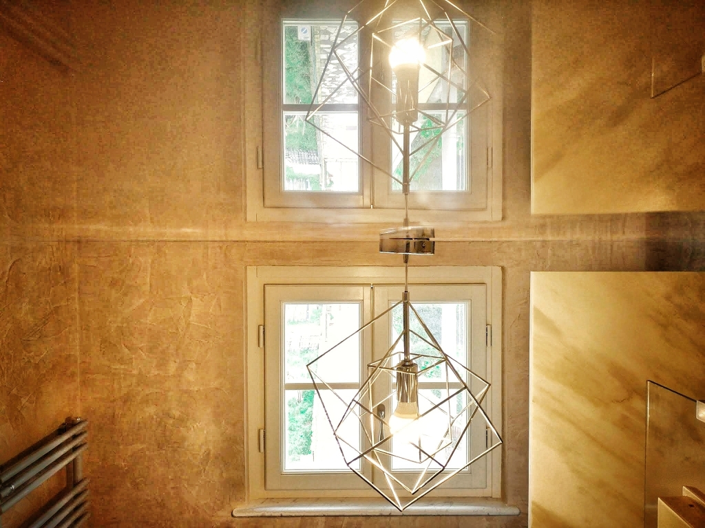 Plasmatore Italiano Simone Argiolas : Decor Wall Parete e soffitto realizzato con Riflesso