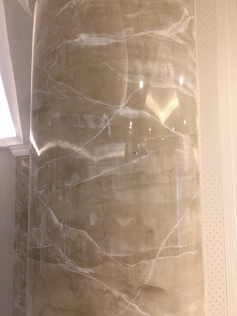 plasmatore italiano Francesco Tartaglione: Decor wall realizzata con Plasma 3D i Marmi