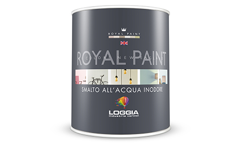 Peinture royale émaillée